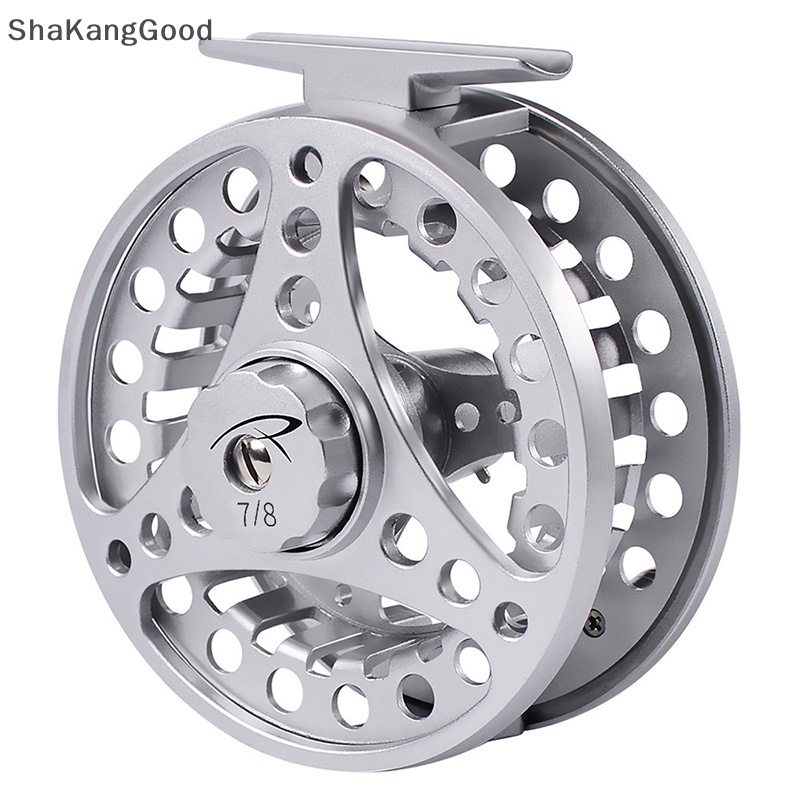 Skid Fly Fishing Wheel 3per4 Fly Reel Pancing Alumunium Fly Reel Mesin CNC Potong Besar Arbor Die Casg Alat Pancing SKK