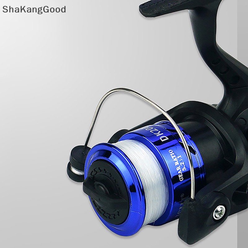 Skid Folding Spinning Fishing Reel Dengan 100m Pancing Rasio Gigi 5.1: 1roll Pancing Ultralight Portabel SKK