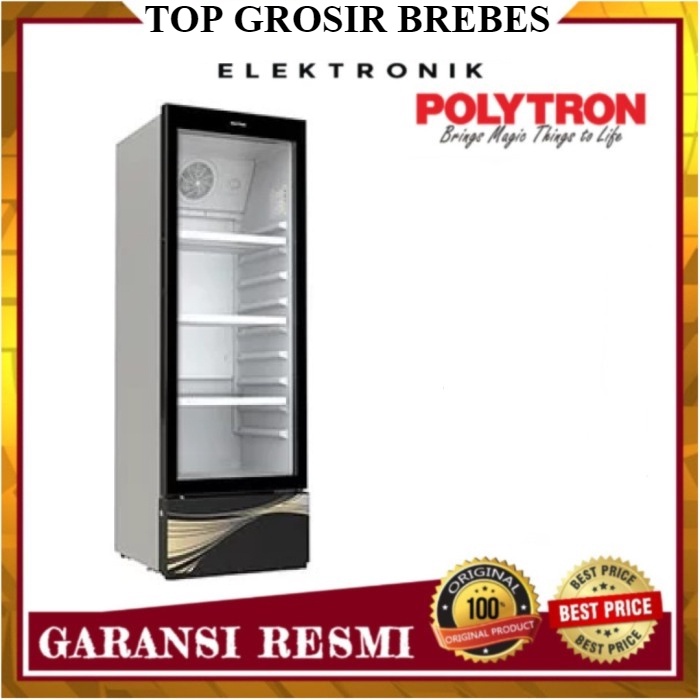 LEMARI ES KACA POLYTRON SCN-188X SHOWCASE POLYTRON SCN 188 X