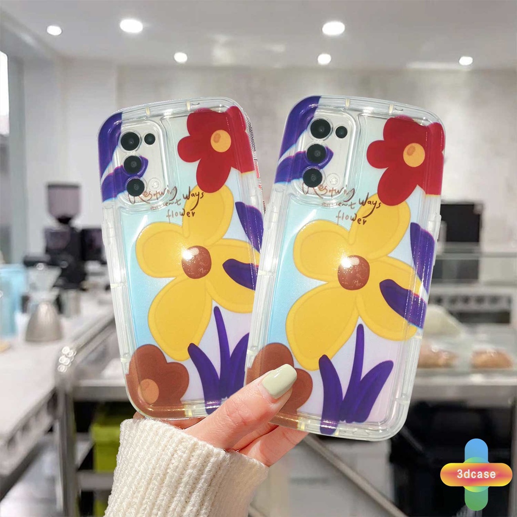 Case Realme C15 C21 C11 2021 C21Y C30 C30S C31 C33 C35 C25 C20 C3 C12 C2 C25S 10 5S 5 5i 9i C17 7i C1 C25Y C2 C3i 6i C20A  Narzo 20 10 10A 20A 30A 50A 50i Prime A7 A5S A15 A16 A17 A53 A53S A57 A77 Colorful Flowers Soap Case