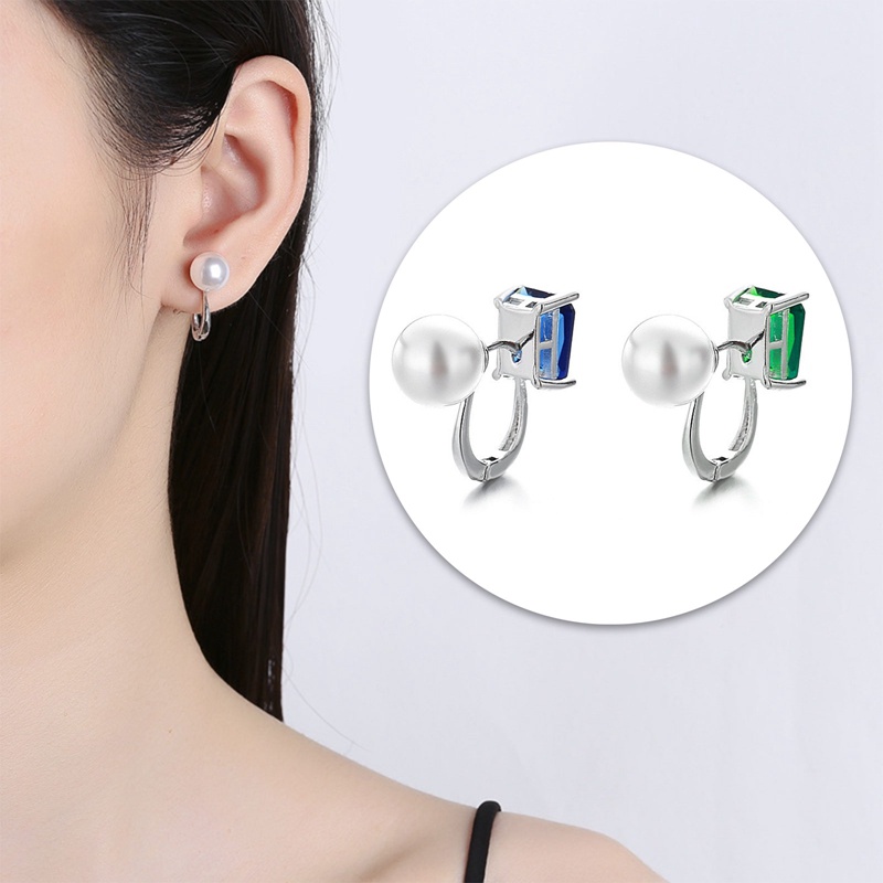 Aaa CZ Element Stud Earrings Untuk Vintage Anting Kristal Statement Wedding Wanita