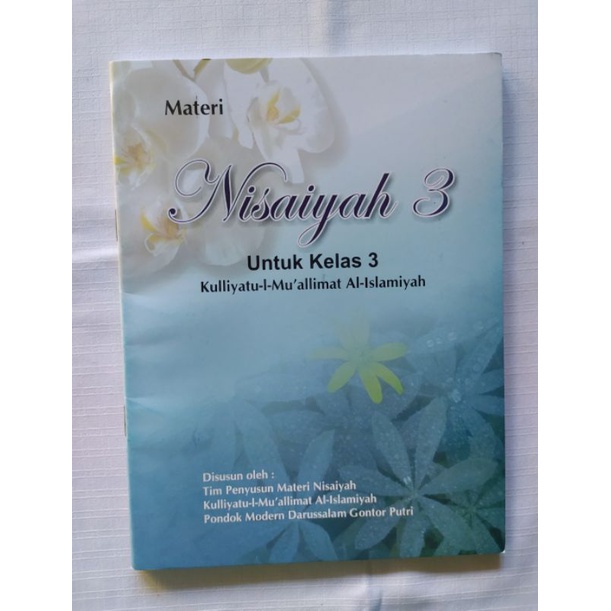 Nisaiyah Kelas 3 KMI Gontor Putri