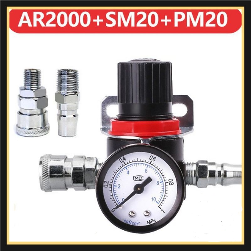 Air Regulator Spray Gun Manometer Model AR 2000
