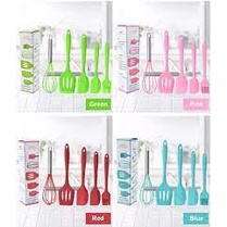 BOP BAKING PROPS 5IN1 ALAT MASAK 5 IN 1 SILICONE UTENSIL SPATULA COOKING FOOD GRADE SILIKON TAHAN PANAS