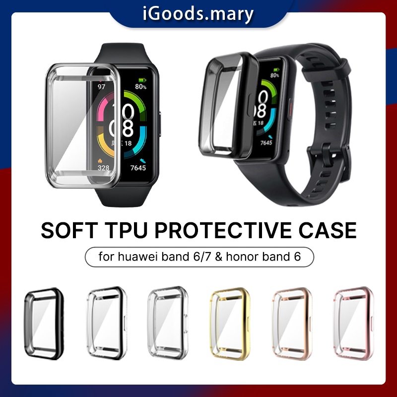 Huawei Band 6/7 Soft TPU Protective Case Honor Band 6 Screen Protector