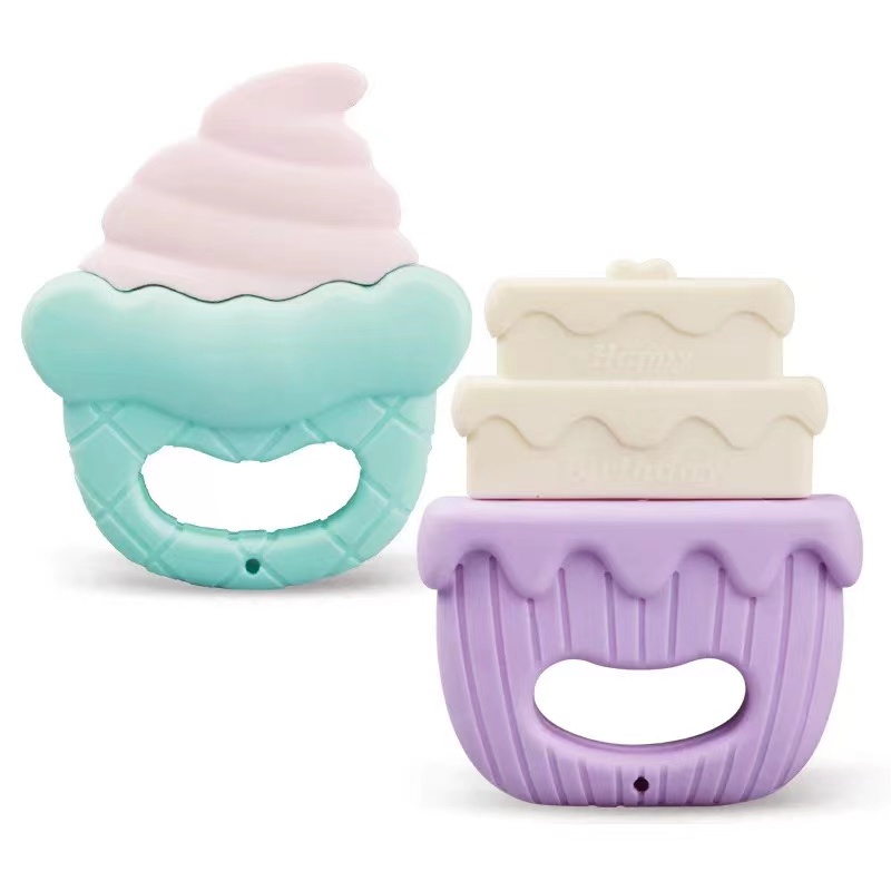 6pcs Mainan Genggam Tangan Mainan Sensorik Edukasi Anak Bayi Mainan Motorik Rattle Teether Baby Mainan Gigit Bayi karet lembut toy