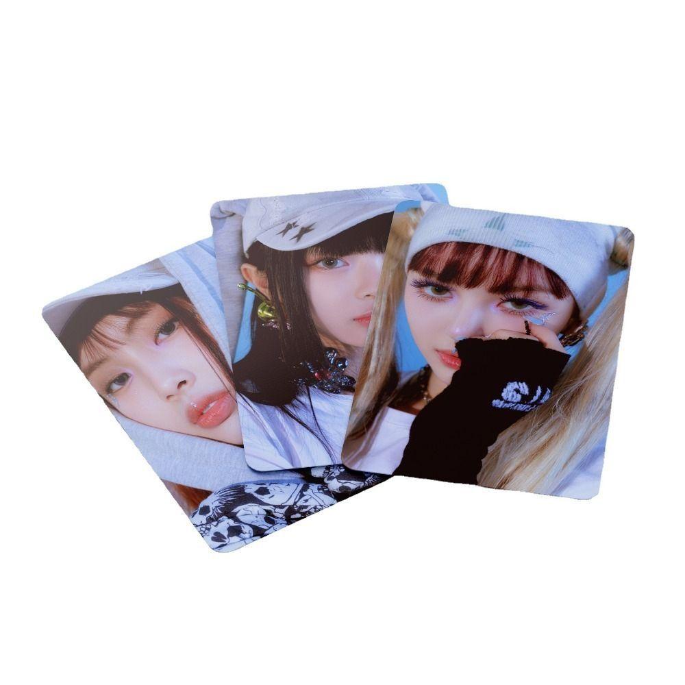 Needway  IVE Lomo Card Set High quality Ultah Kekinian 55pcs/Set Sebelas Kartu Kolektor LIZ Cetak Kartu HD Idol Cetak Foto HD Card Cewek Grup Kartu Sebelas LIZ Lomo Card