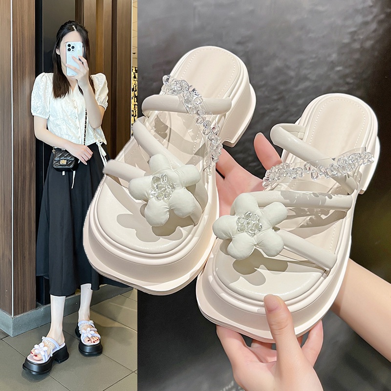 LUMMYSHOP SANDAL WANITA PUFFY SANDALS PREMIUM IMPORT