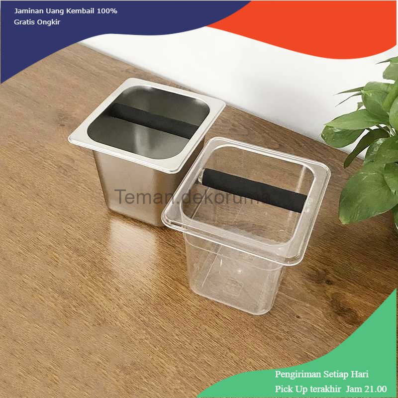 TD - DPR One Two Cups Wadah Ampas Kopi Espresso Knock Box Container Portable - Fen175