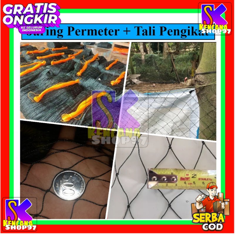 Jaring Pagar Ayam/Jaring pengaman pagar/Jaring lubang kecil/Jaring tutup kolam ikan/Jaring Ayam
