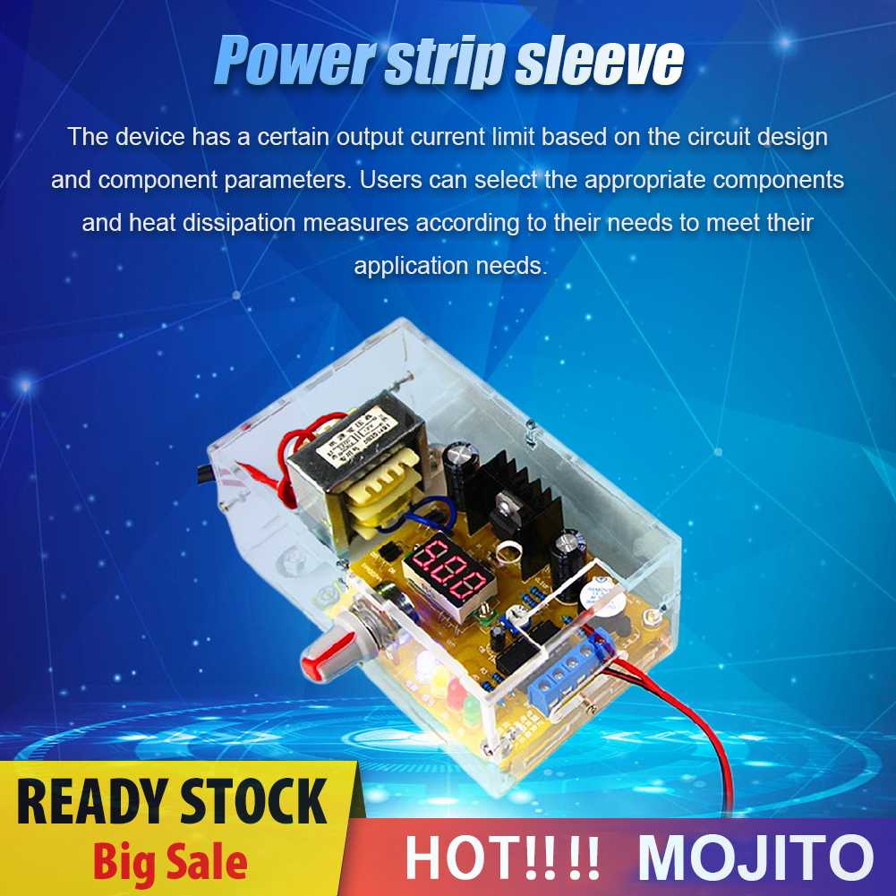 Lm317 Adjustable Power Board Kit 1.2V-12V Regulator Tegangan Power Supply DIY Kit