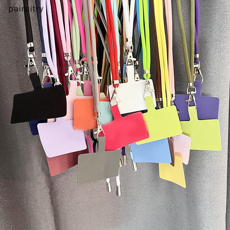 Prt Universal Crossbody Patch Phone Lanyard Multicolor Ponsel Strap Lanyard Tali Lembut Untuk Ponsel Kabel Gantung PRT