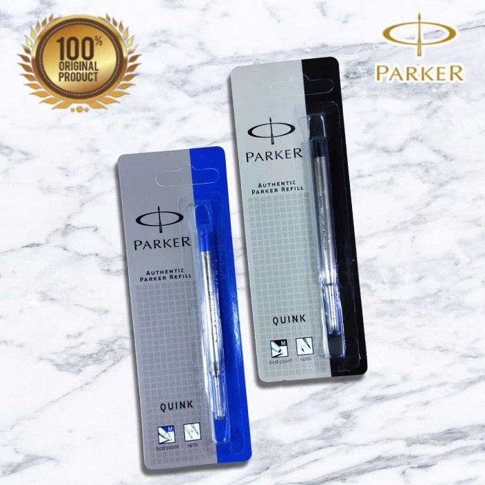 

Isi Ulang / Refill Tinta Ballpoint Parker - Biru, MEDIUM