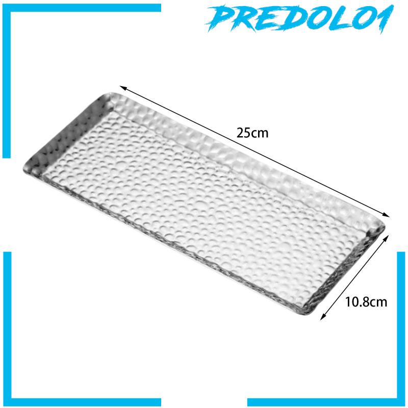 [Predolo1] Nampan Penyimpanan Kamar Mandi Non Slip Serbaguna Vanity Tray Untuk Meja Table Top