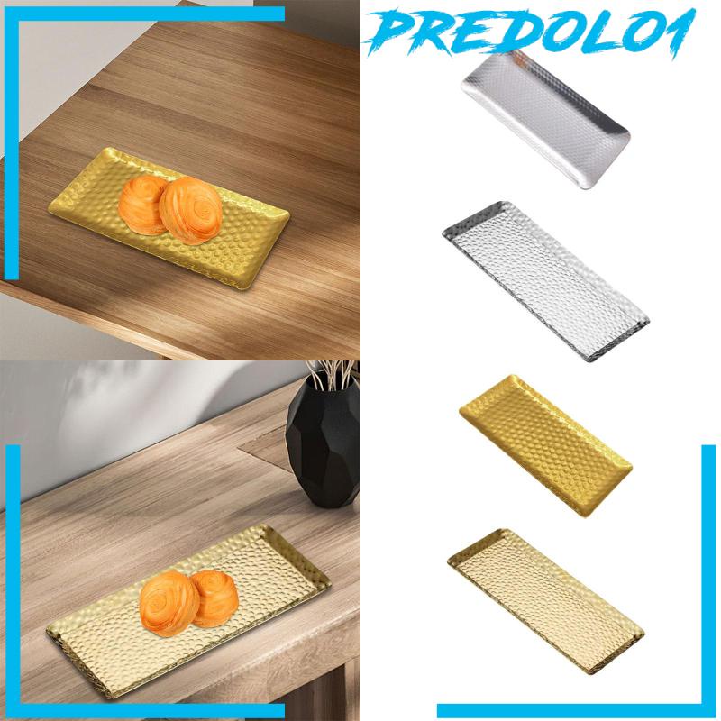 [Predolo1] Nampan Penyimpanan Kamar Mandi Non Slip Serbaguna Vanity Tray Untuk Meja Table Top