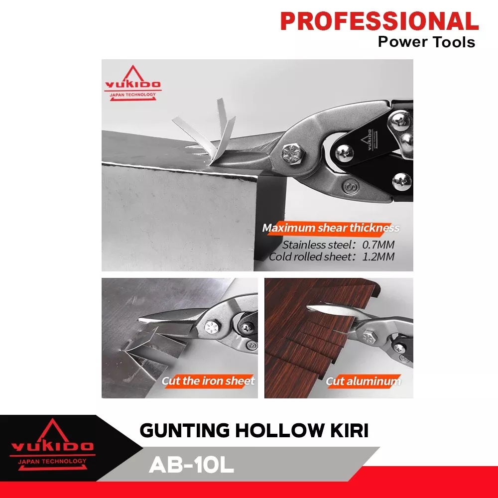 PROMO HOT 2 ITEM TANG RIVET DAN GUNTING HOLO LURUS | GUNTING HOLO| GUNTING HOLO MEREK YUKIDO | HAND GUNTING HOLO | MADE IN JAPAN | BISA COD BAYAR DI TEMPAT | TERBAIK |GUNTING HOLO MANUAL By Satria Teknik