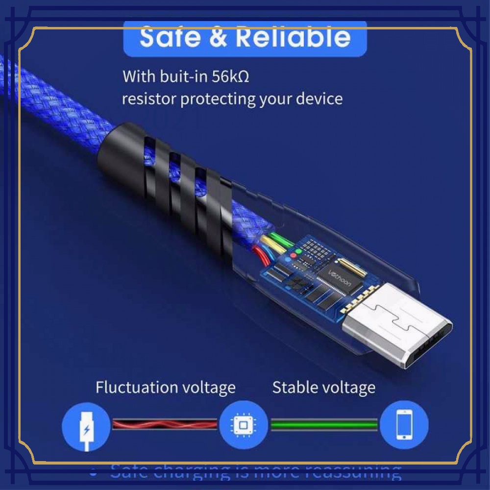 Kabel Charger Micro USB Fast Charging 3A -SP592