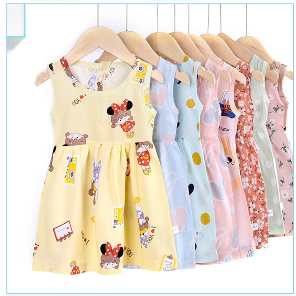 1234OS - DRESS BAYI CANTIK / BAJU BAYI PEREMPUAN CANTIK DAN IMUT.