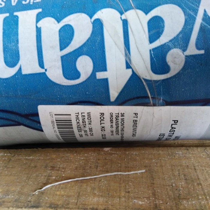 PLASTIK UV VATAN LEBAR 4.2 METER GREENHOUSE HIDROPONIK