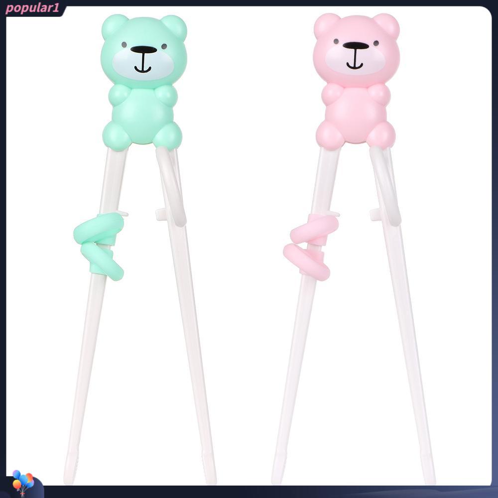 Populer 1pasang Sumpit Belajar Ketangguhan Bayi Anak Pemula Chopstick
