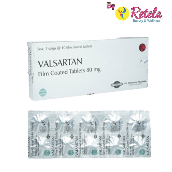 VALSARTAN 80MG 1 STRIP 10 TABLET