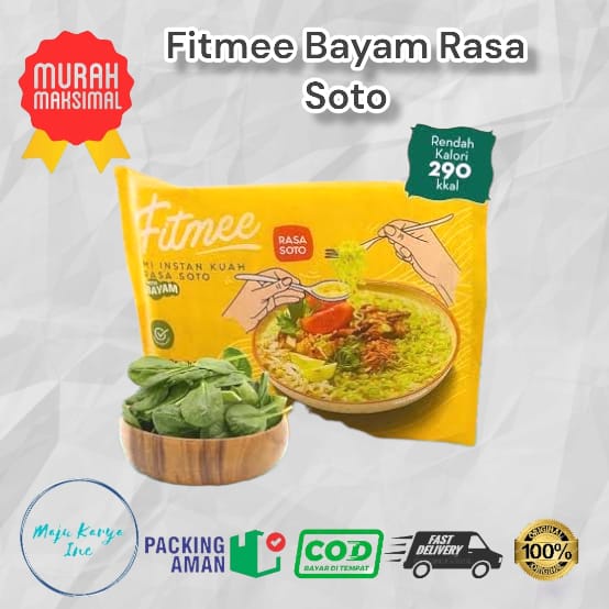 Fitmee Spinach Noodle Soto 80 Gram