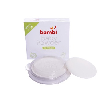 BAMBI Baby Powder Compact Refill 40gr
