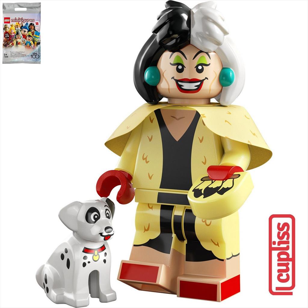 sealed - Cruella de Vil LEGO 71038 Minifigure Series Disney 100