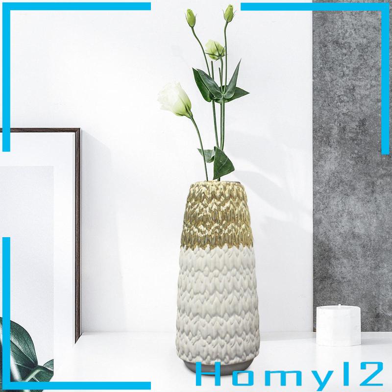 [HOMYL2] Vas Keramik Nordic Vas Meja Vas Hias Untuk Taman Farmhouse Pernikahan