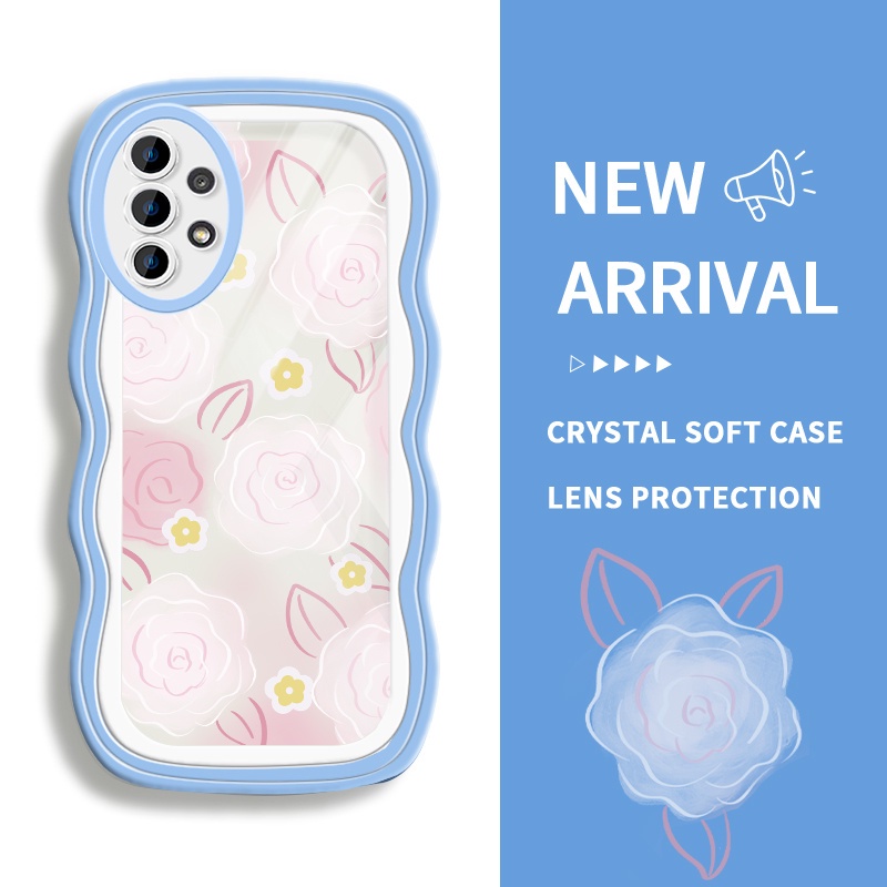 Hijau tua dan putih Transparan Silikon Soft Case Bingkai Bergelombang Case JBIMA Case Untuk For Sams