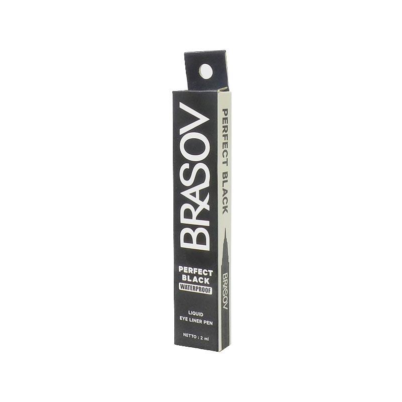 BRASOV Pulpen Eyeliner Netto 2 ML Perfect Black Waterproof Liquid Eye Liner Pen