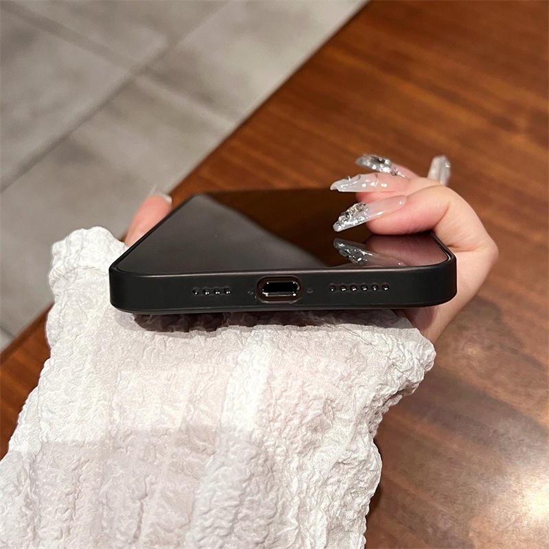 IPHONE Casing Ponsel matte Ultra-Tipis Untuk Iphone12 13 14 Pro Max14 plus wireless magnetic charging case phone Kamera case