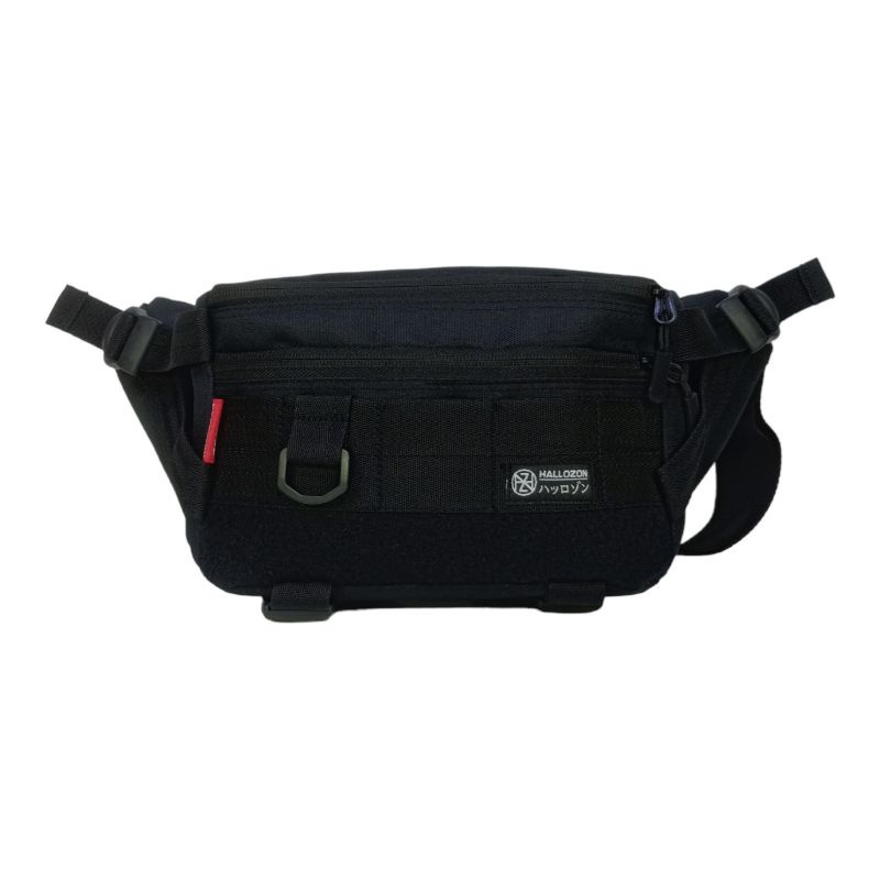 [TERLARIS] TAS WAIST BAG TAS SELEMPANG (FREE KEY CHAIN &amp; STIKER )TAS UNISEX TAS ANTI AIR BISA COD - KONVEKSI MANSET