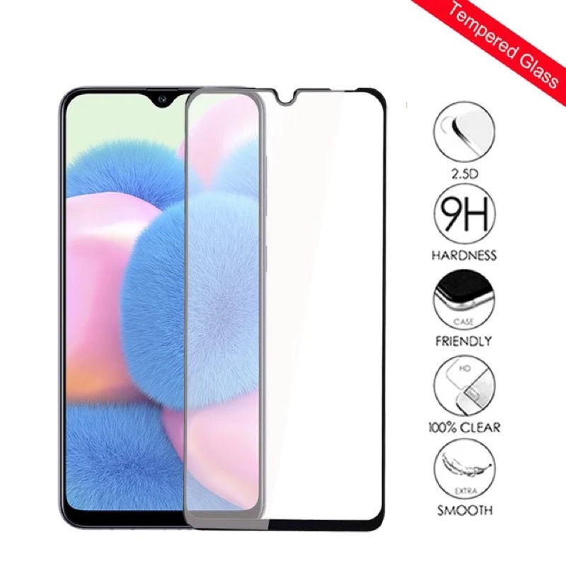 Tempered glass samsung A30S A50S M30S M21 M31 M22 M30 A22 A32 A33 Anti gores Samsung FULL COVER