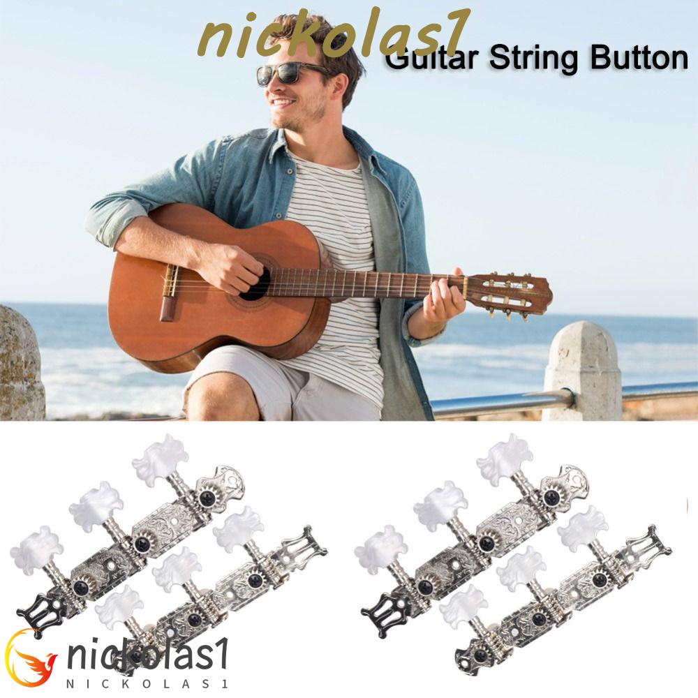 Nickolas1 Pasak Tuning Gitar Listrik Folk Gitar String Axis Upper Winding Mechanism Knobs Tuning Keys Chrome Part Guitar Tuning Knob