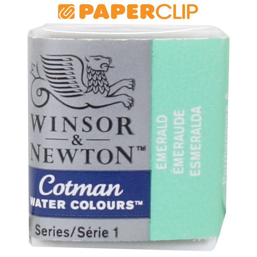 

CAT AIR / WATERCOLOUR WINSOR & NEWTON COTMAN HALF PAN S1 EMERALD 0301235CWC
