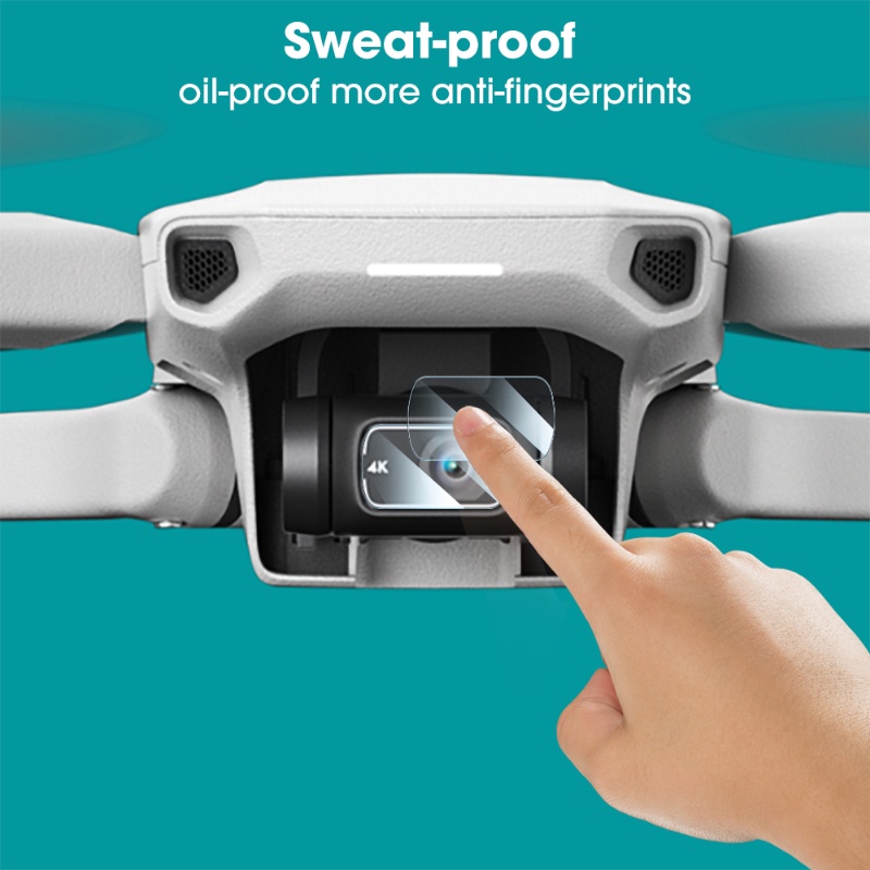 High Quality Waterproof DJI Mini 2se Film Lensa Kamera/Pelindung Layar HD Tempered Glass Anti Jatuh Anti Gores/Aksesoris Pelindung 3C