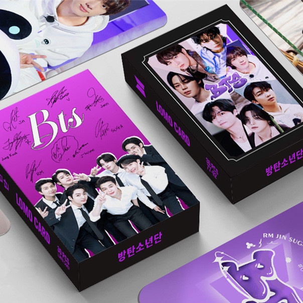 30pcs /box BT-S Photocards Album Kartu Lomo Bangtan Boys Kpop Postcards