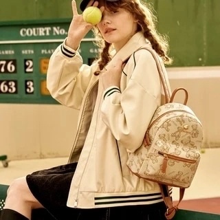 TTWN BEAR BACKPACK MEDIUM BEAR WHITE 2124 ORIGINAL 100%