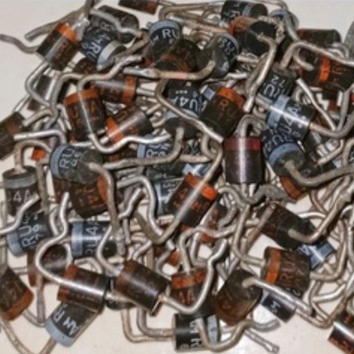 RH4F RU4A RU4C RU4 RU4Am RU4Z RS4F Dioda Damper TV Sharp 1500V Cabutan