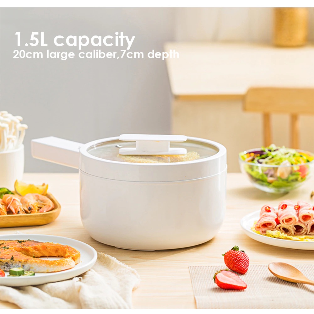 SG-2601 Multifunction Electric Cooker Steamer 600W 1.5L Panci Listrik