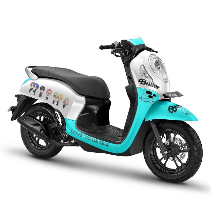 Decal Full body Stiker Scoopy 2020 2021 2022 2023 BTS BT21 Butter