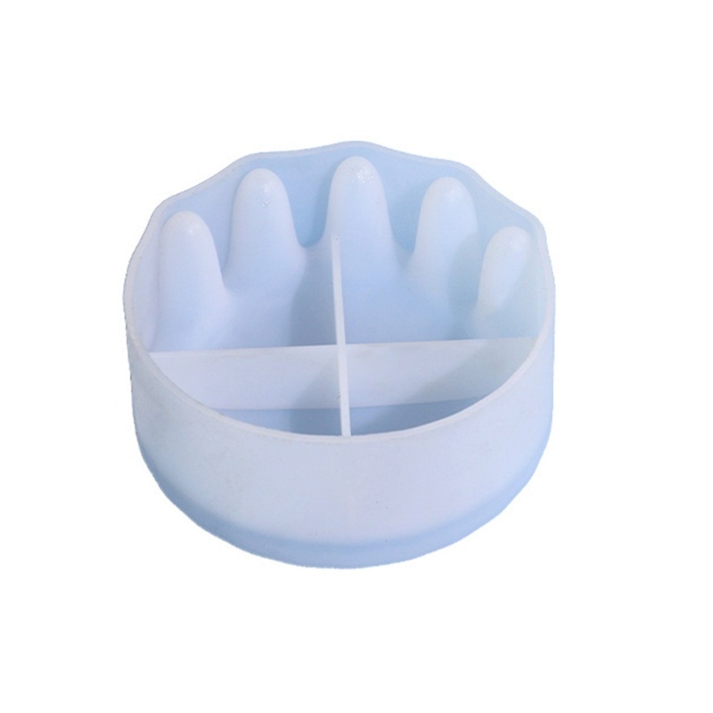 Siy Cetakan Nampan Perhiasan Silikon Mahkota Resin Mold Silicone Tray Mold Untuk DIY-Kotak Penyimpanan Perhiasan Dekorasi Rumah Cincin Kerucut M