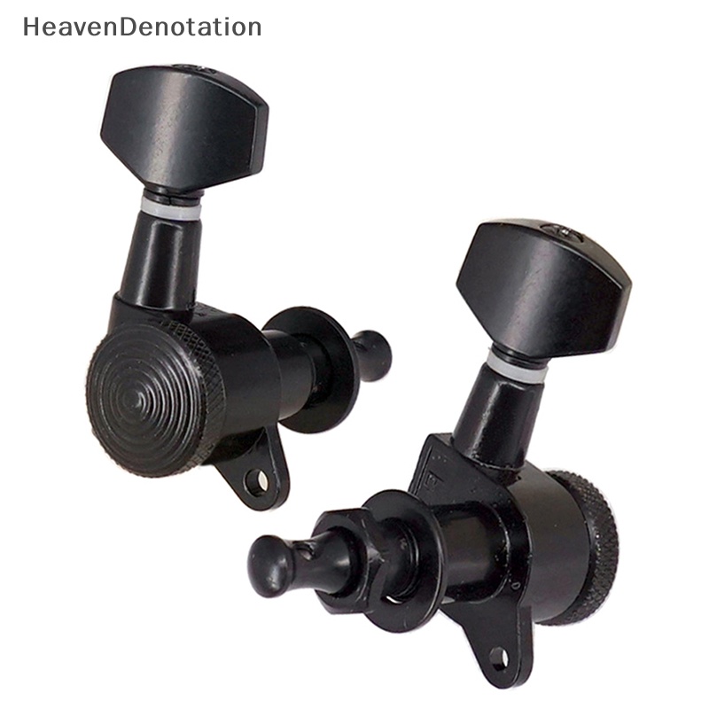 [HeavenDenotation] 6pcs Locked string tuning pegs key tuners Kepala Mesin Untuk Aksesori Gitar HDV