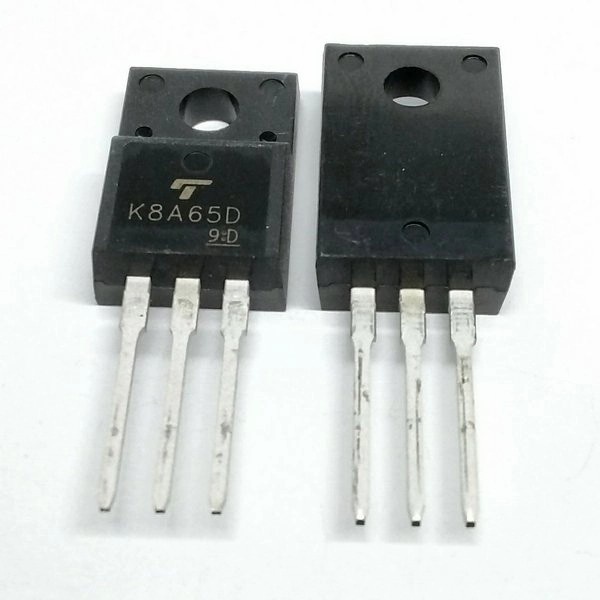 2 Buah 2Pcs K8A65D TK8A65D K8A650 Toshiba Transistor Mosfet 8A 650V To-220f K8A65
