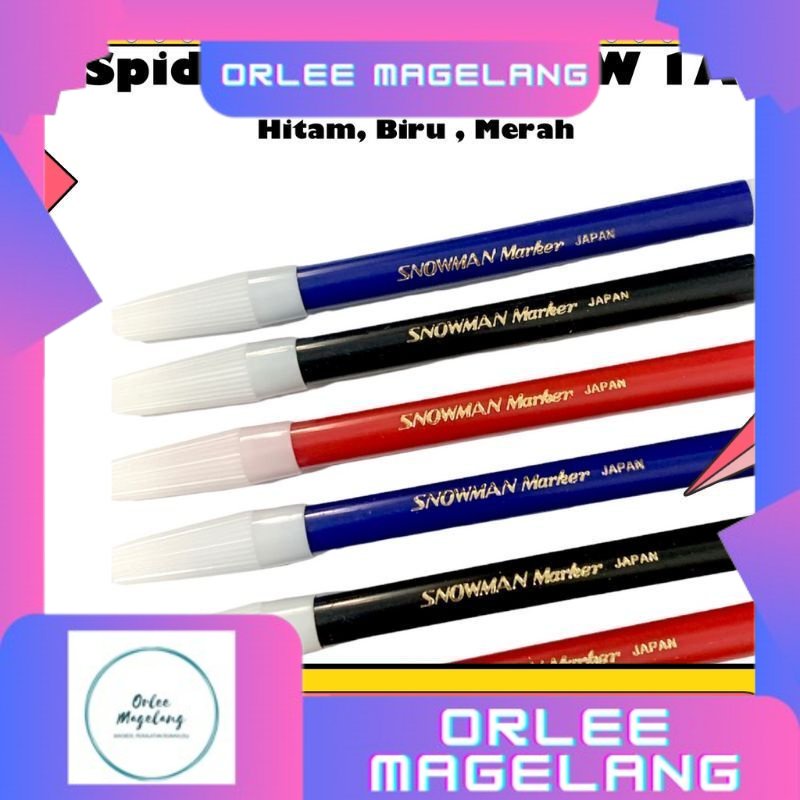 

Spidol Snowman hitam kecil (1pcs) original