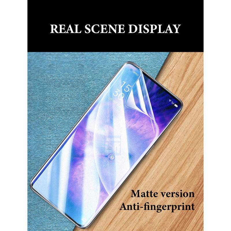 4pcs Film Hidrogel Matte Untuk OPPO A97 A96 A95 A94 A93 A92 A91 A9 A8 A74 A73 A72 A7 A5S A58 Pelindung Layar Untuk OPPO A55 A54 A53 A3S A36 A35 A32 A3 A1K A15 A1 A12 A11 A16