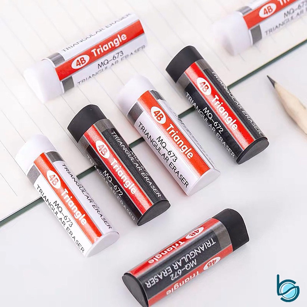 

Penghapus Model Segitiga/Menghapus dengan Bersih/Clean Eraser - Best Stationary