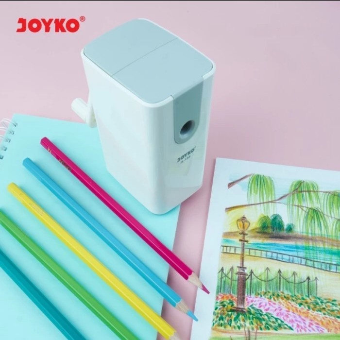 JOYKO A-154 Serutan Putar Pencil / Rautan Pensil - Sharpener Anti Slip A154