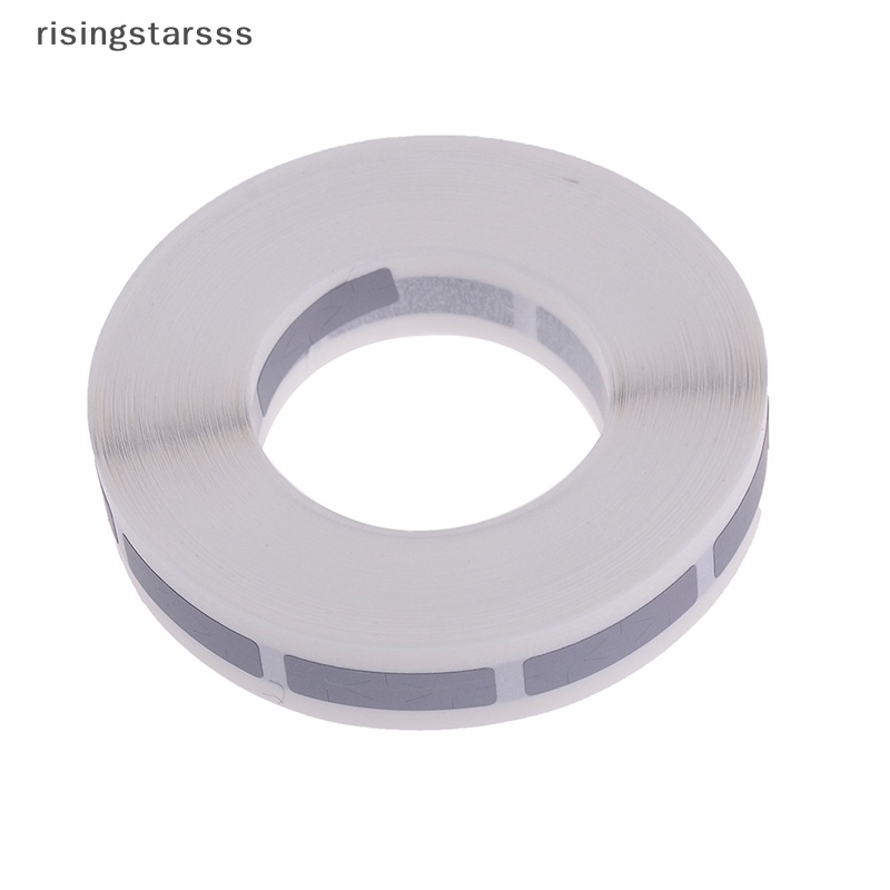 Rsid Span-new 1000Pcs silver Perekat Persegi Panjang scratch off Label ers Kartu tickets Jelly